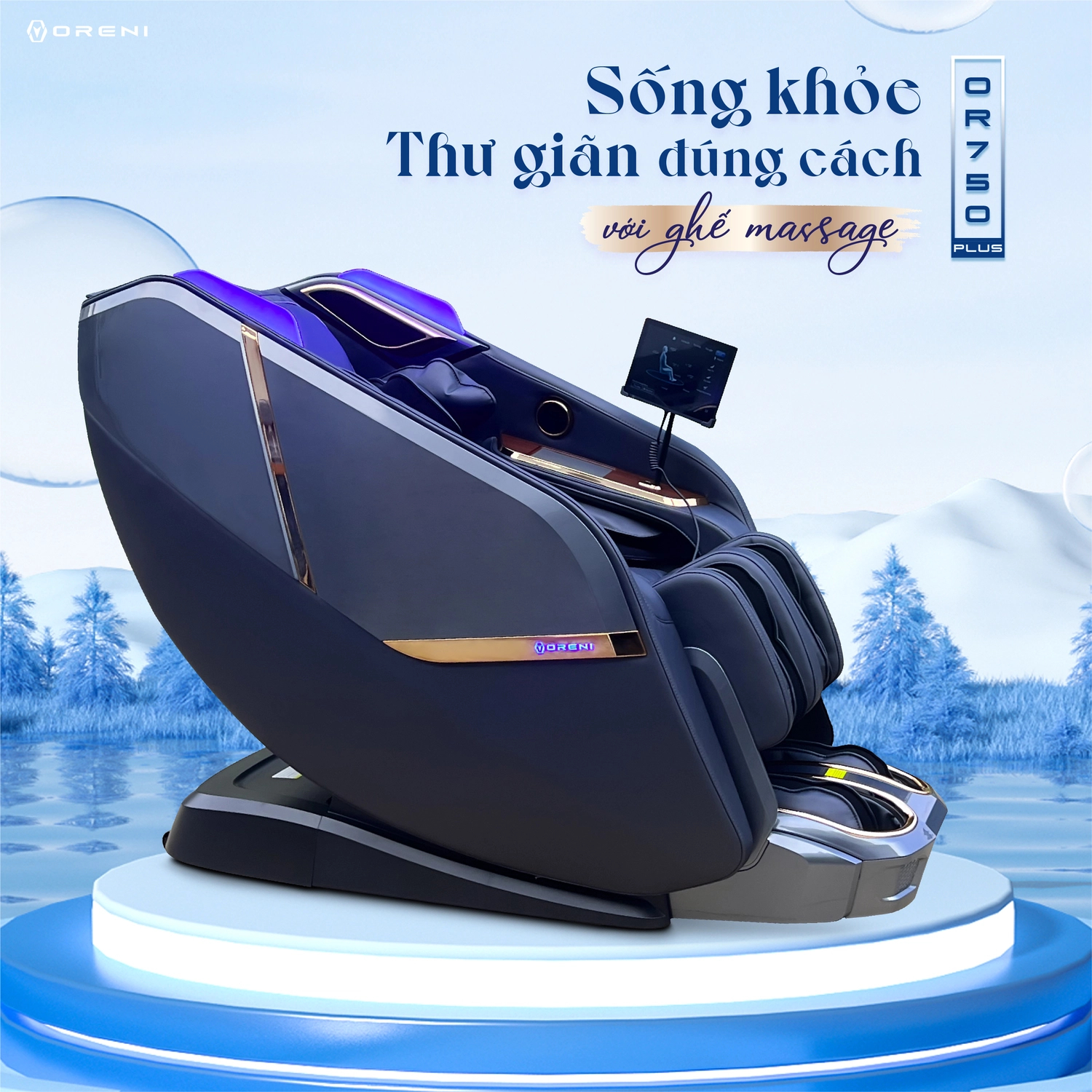 Ghế massage cao cấp Oreni OR-750plus