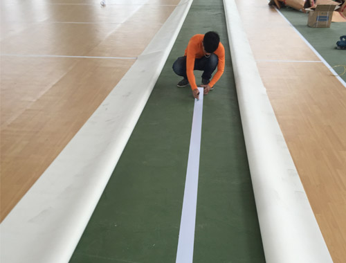 Quy trình dán băng keo cố định tạm