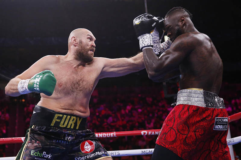 Điểm danh những trận đấu boxing hay nhất lịch sử thế giới 2 Trận trấu giữa Tyson Fury vs Deontay Wilder