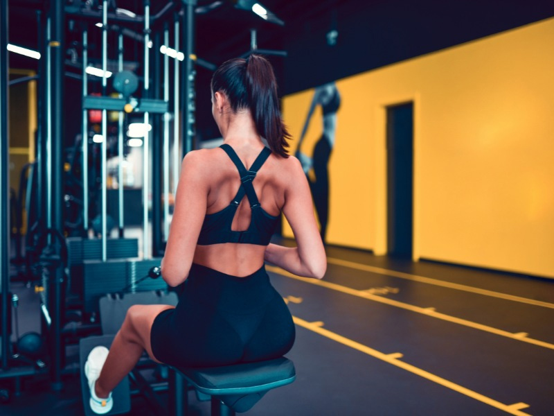 Bài tập lưng xô cho nữ