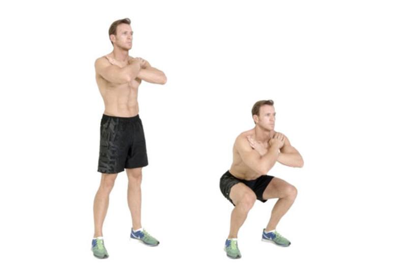 Tập squat cơ bản 