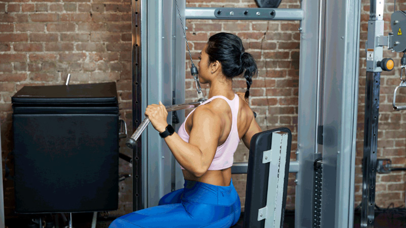 Bài tập Pulldown cho nữ