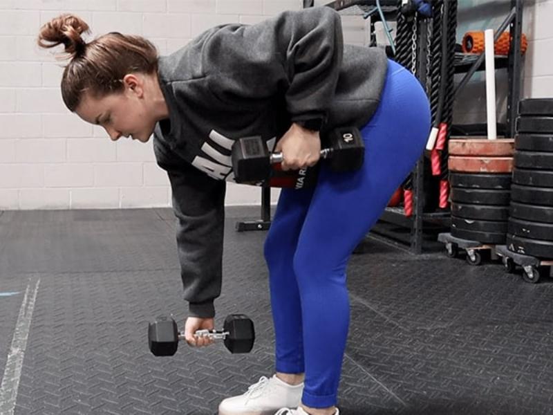 Bài tập dumbbell seesaw row