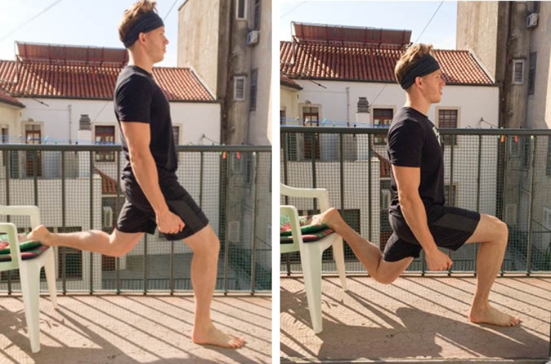 Tập luyện Bulgarian Split Squat đơn giản và thuận tiện