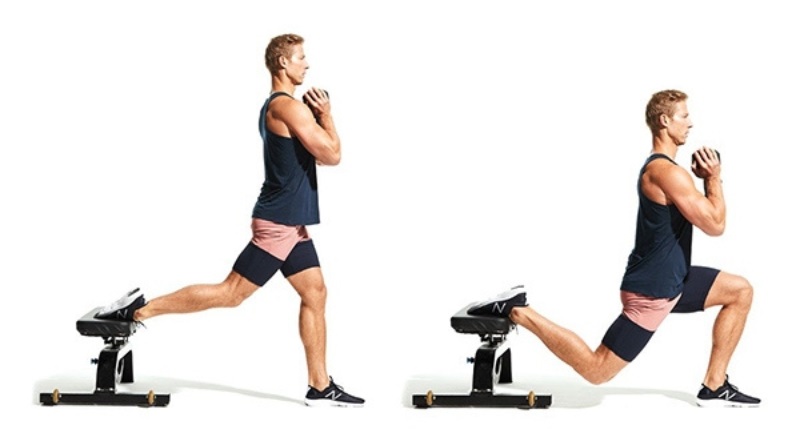 Luyện tập Bulgarian Split Squat đúng kỹ thuật 