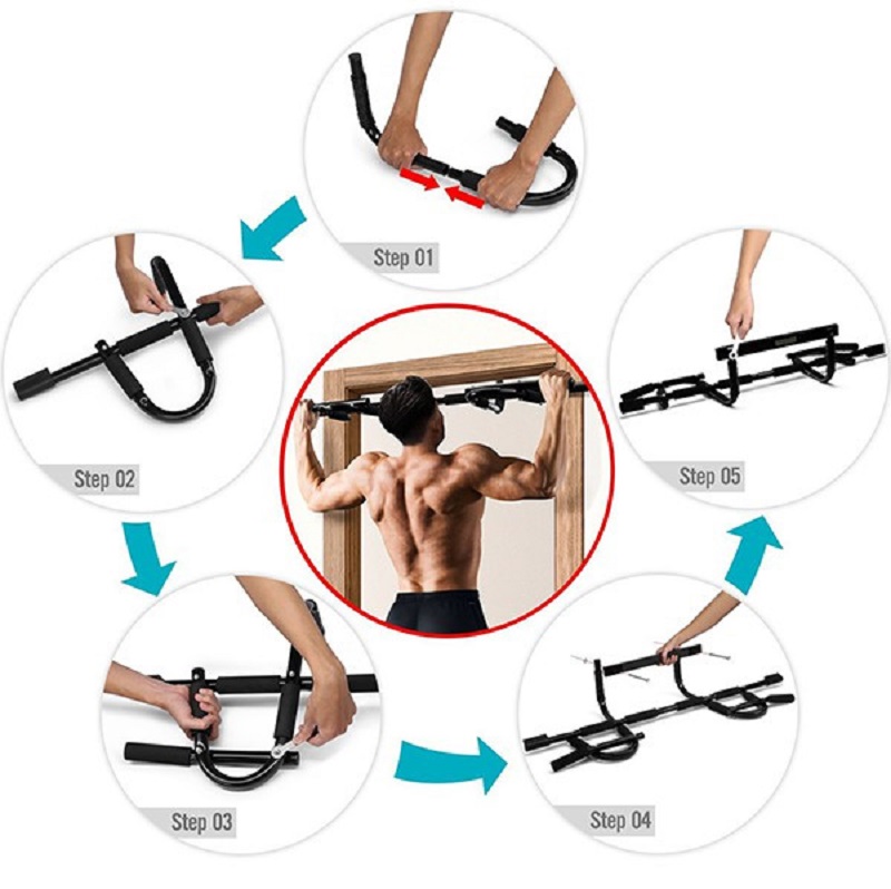 Cách lắp xà đơn gắn cửa