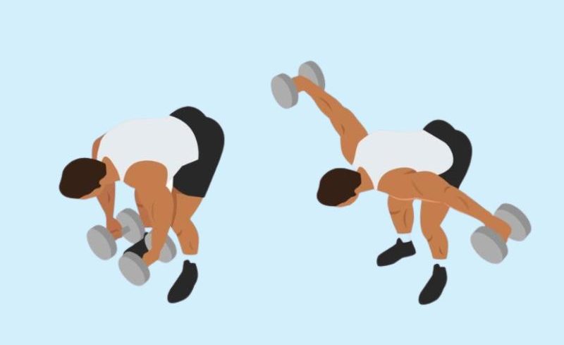 Bài tập Bent Over Lateral Raise