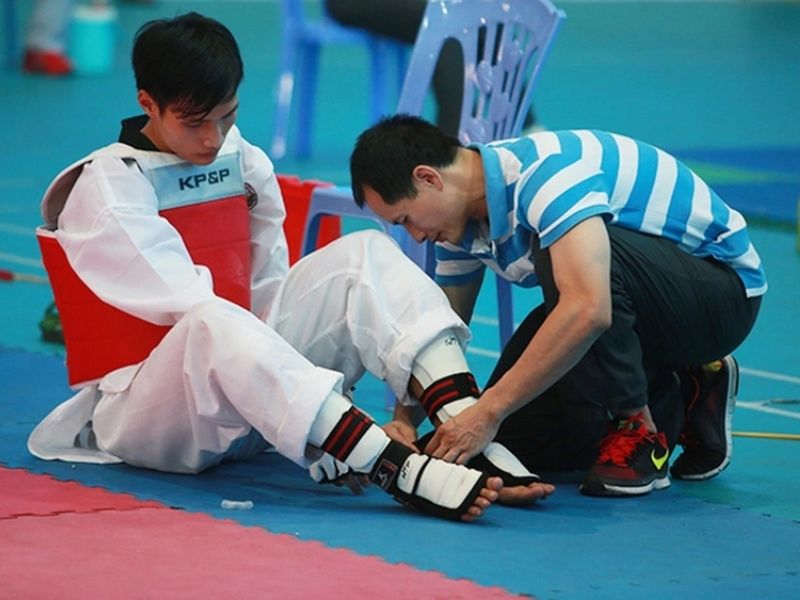 Có nhiều yếu tố khác nhau dẫn đến chấn thương khi tập võ