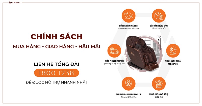 Ghế massage toàn thân Oreni OR-300 22 Ghế massage toàn thân Oreni OR-300