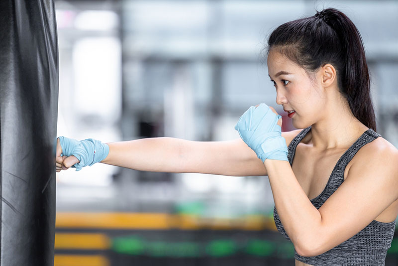 Khởi động kỹ cơ thể giúp tăng hiệu quả cho các bài tập boxing 
