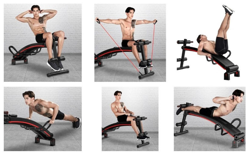 Ghế cong tập bụng