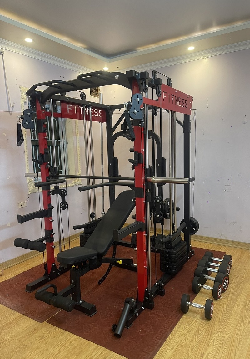 Hướng dẫn cách lắp giàn tạ đa năng