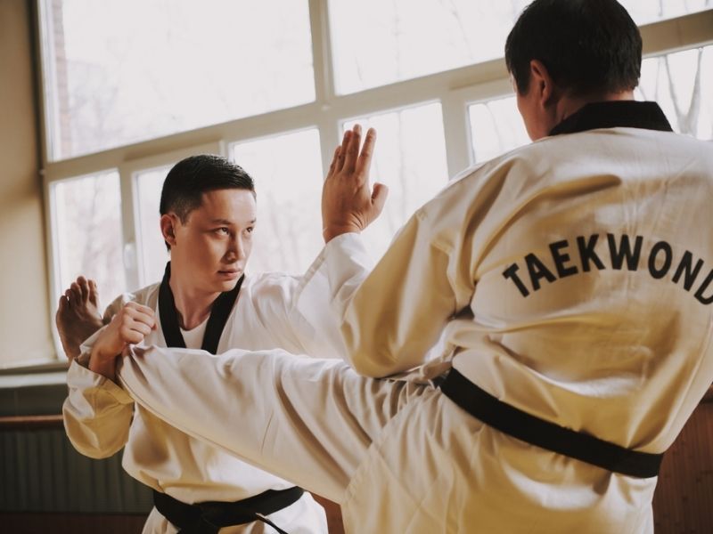Điểm nổi bật của Taekwondo chính là sự chú trọng vào kỹ thuật đá