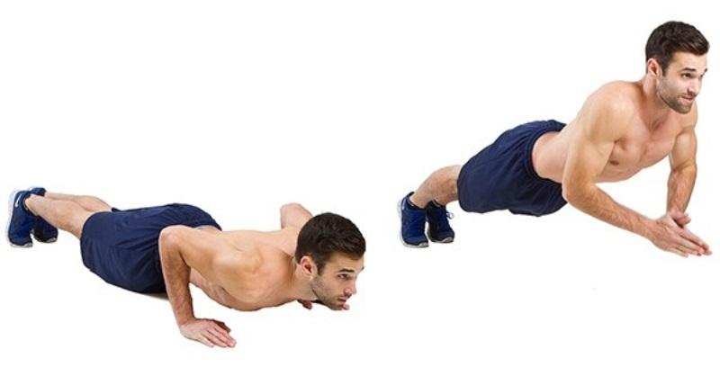 Push Up là gì? Hướng dẫn tập Push up cơ bản cho người mới 7 Bài tập Clap Push Up