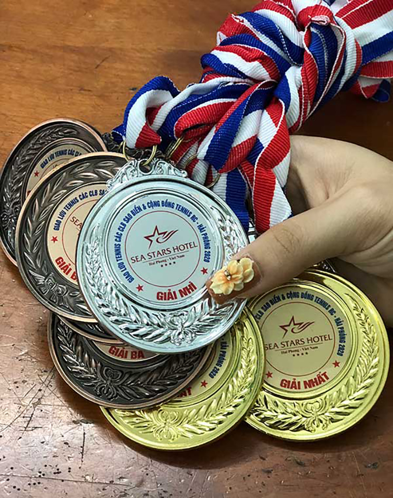 Hình ảnh thực tế Huy chương thể thao