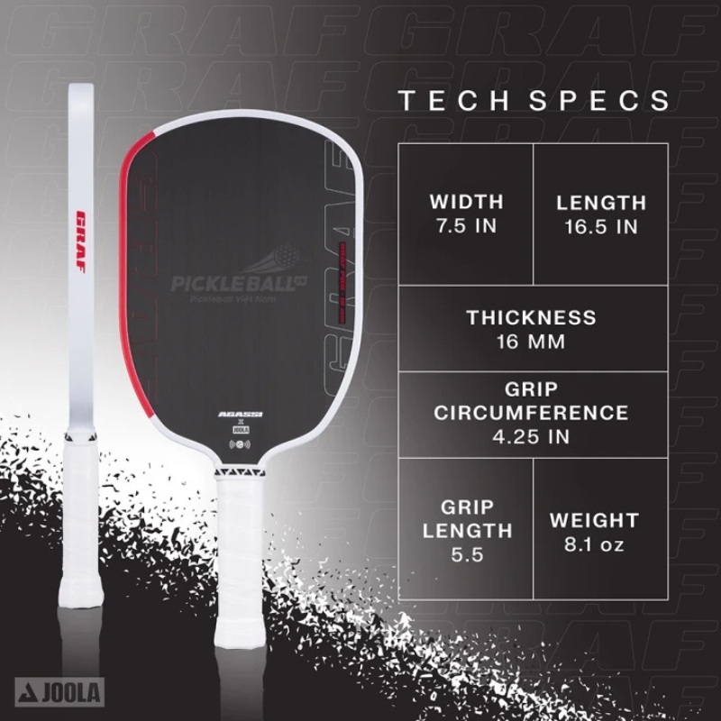 Vợt Pickleball Joola Graf Pro 16mm