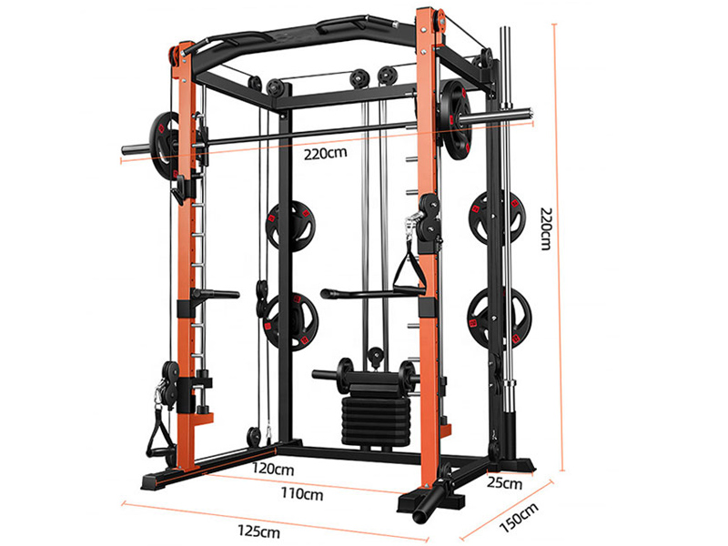 Kích thước khung gánh tạ Squat K10