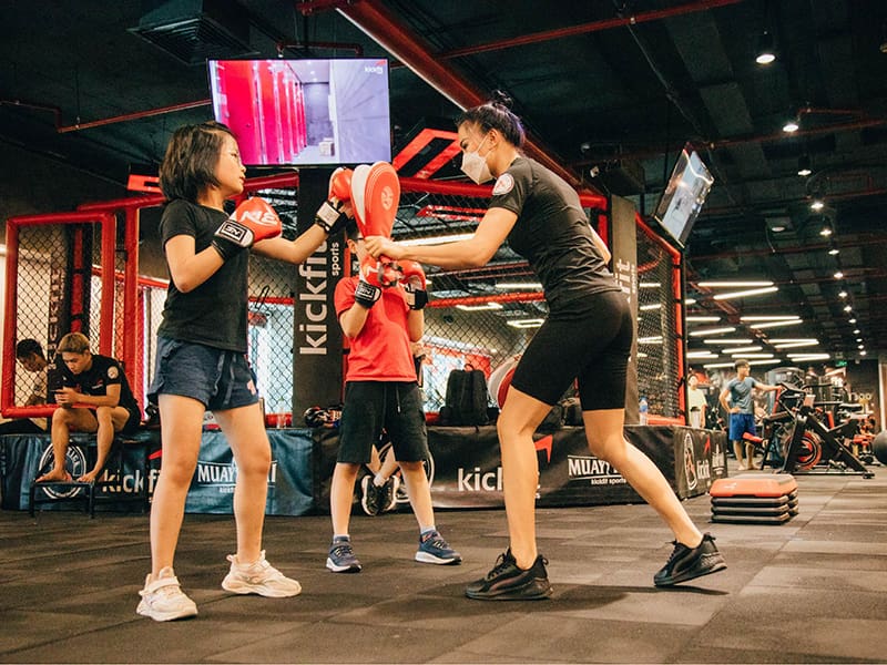 10 Địa chỉ học Kickboxing Hà Nội uy tín, chất lượng nhất 2 Học kickboxing uy tín tại Kickfit Sports