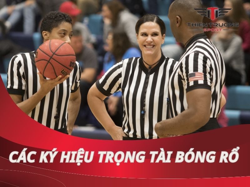ký hiệu trọng tài bóng rổ