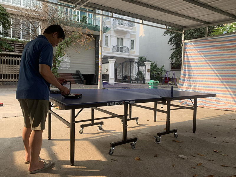Lắp đặt bàn bóng bàn 