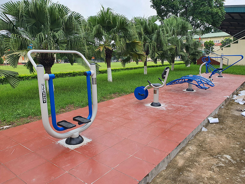 Lắp thiết bị thể thao ngoài trời tại Bộ CHQS tỉnh Bắc Giang 4 lap dctt cho bo chqs bac giang 2