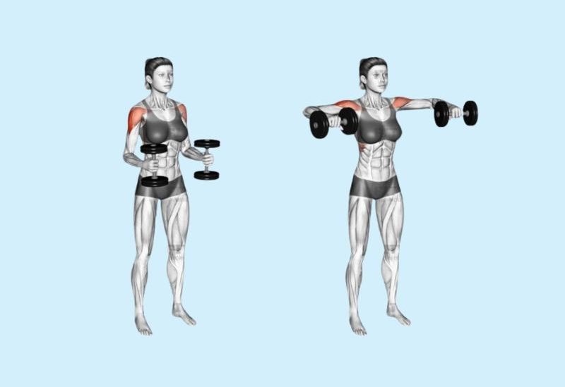 Bài tập Bent Arm Lateral Raise