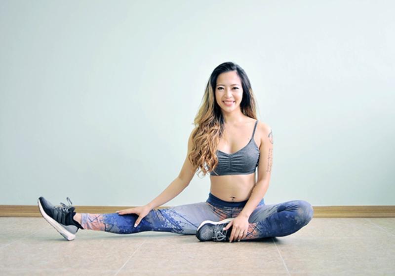 Nữ gymer Hana Giang Anh 