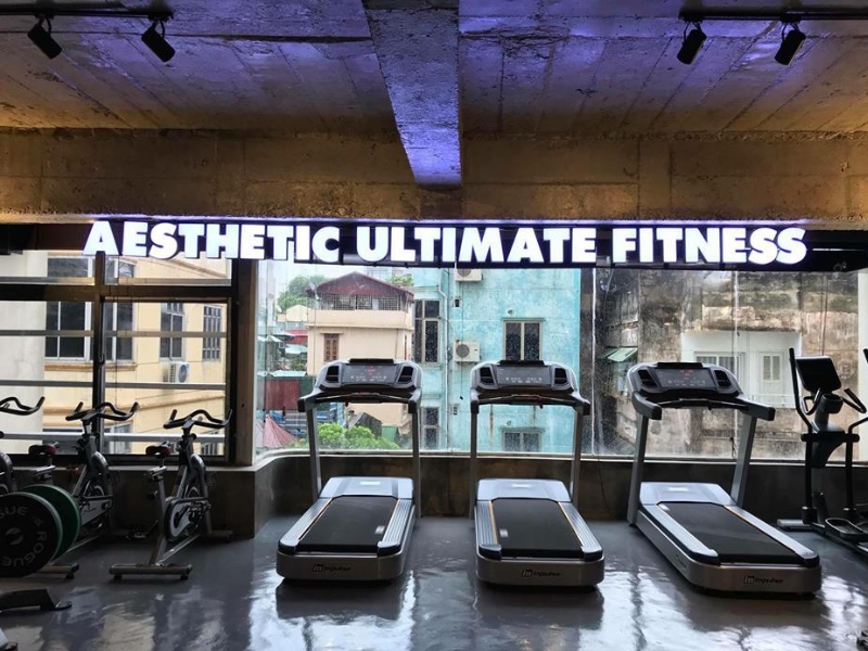 Phòng tập Aesthetic Ultimate Fitness 