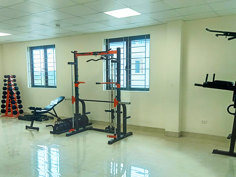 Hoàn thiện phòng tập tại Bộ Tư lệnh Tác chiến không gian mạng - Bộ Tư lệnh 86 Đông Dư Gia Lâm 1 Lắp đặt dụng cụ thể dục