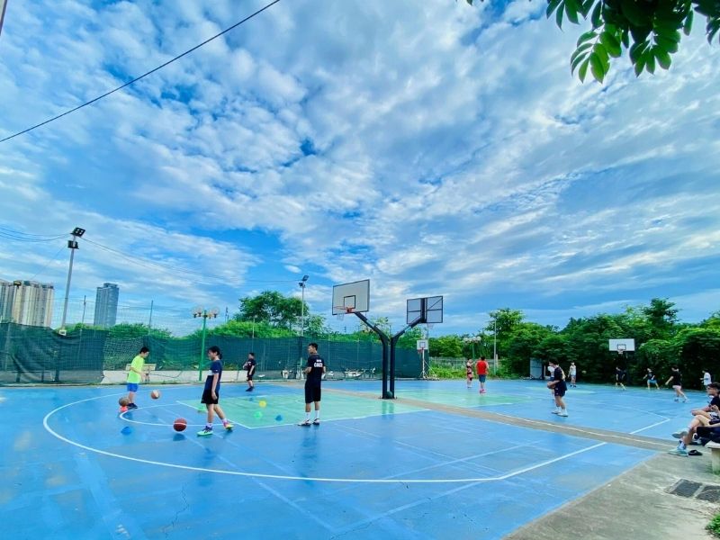 Sân bóng rổ Hà Nội tại Mỹ Đình