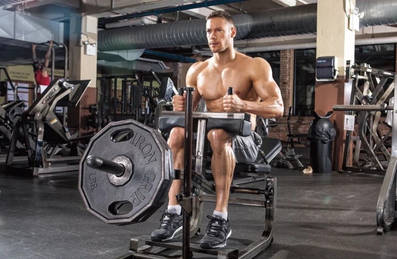 Seated Calf Raise bài tập bắp chân 5 Seated Calf Raise