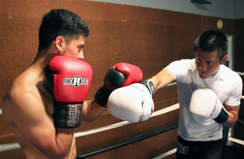Tập luyện boxing 