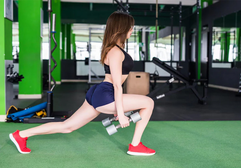Tập đúng tư thế để đạt hiệu quả tốt nhất trong bài tập Split Squat 