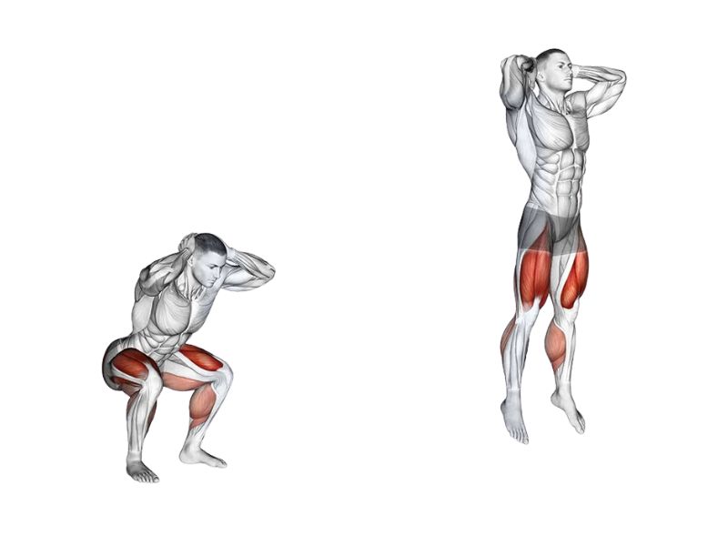 Tập squat mông có to lên không