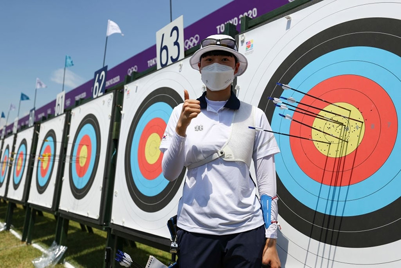 Bắn cung Olympic bao nhiêu mét? Cung bắn Olympic 2 Tính điểm bắn cung Olympic