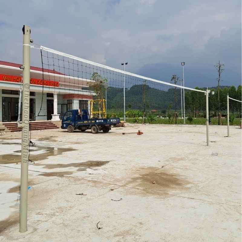 Cách làm trụ bóng chuyền đơn giản 
