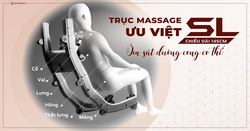 Ghế massage toàn thân Oreni OR-300 10 Ghế massage toàn thân Oreni OR-300