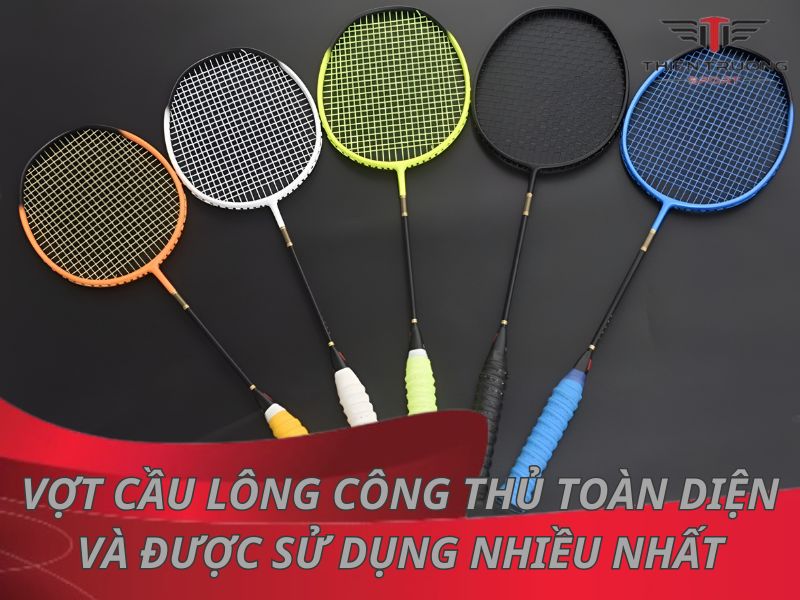 vợt cầu lông công thủ toàn diện