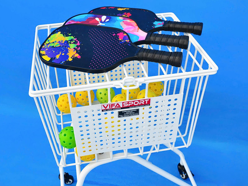 Xe đựng bóng pickleball Vifasport 301538 3 Xe đựng bóng pickleball Vifasport 301538