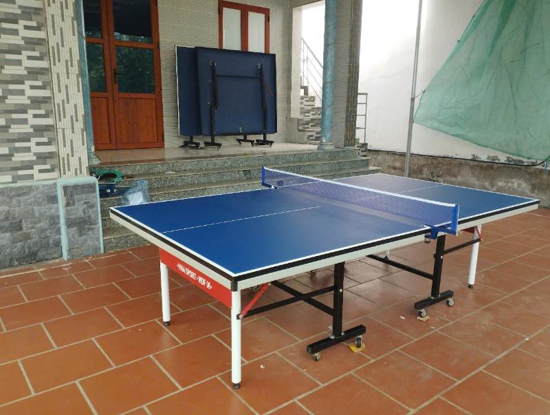 Có nên mua thanh lý bàn bóng bàn cũ? Top 3 bàn giá rẻ nên mua 6 Bàn bóng bàn Vinasport MDF-06 dày 25mm
