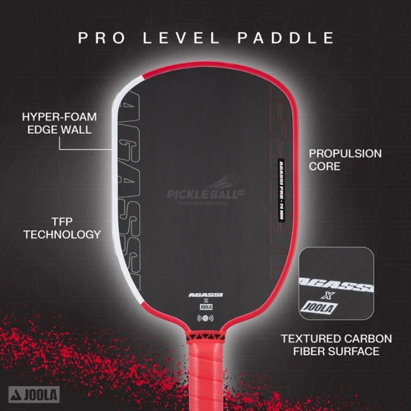 Vợt Pickleball Joola Agassi Pro 16mm 5 Vợt Pickleball Joola Agassi Pro 16mm