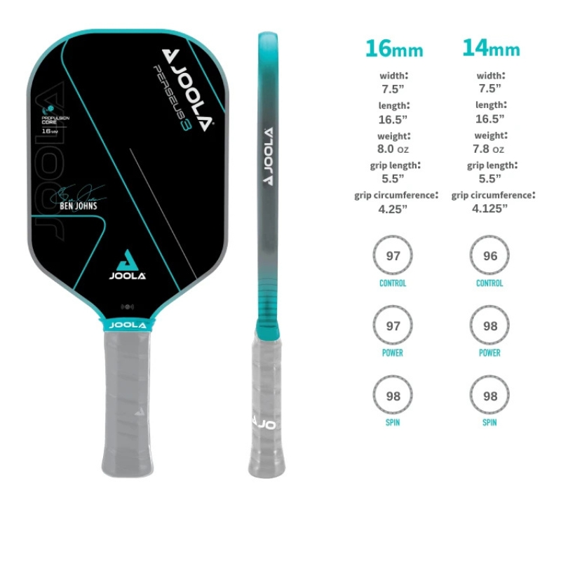 Vợt Pickleball Joola Ben Johns Perseus 3 14mm 6 Vợt Pickleball Joola Ben Johns Perseus 3 14mm