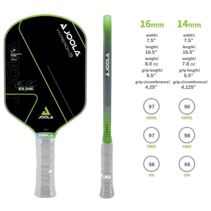 Vợt Pickleball Joola Ben Johns Hyperion 3 16mm