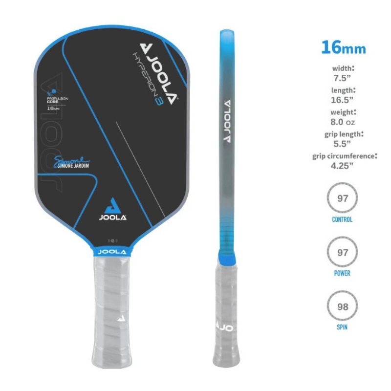 Vợt Pickleball Joola Simone Jardim Hyperion 3 16mm 5 Vợt Pickleball Joola Simone Jardim Hyperion 3 16mm