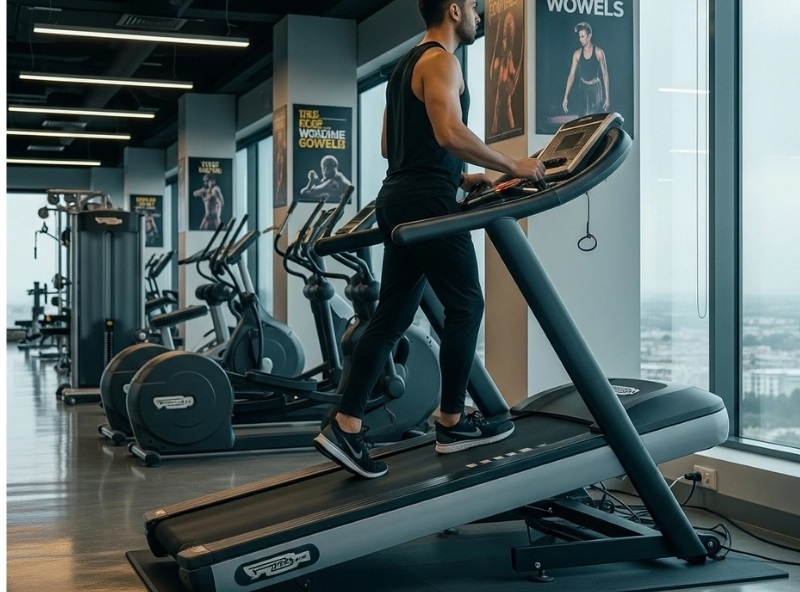 giảm cân với máy chạy bộ điện