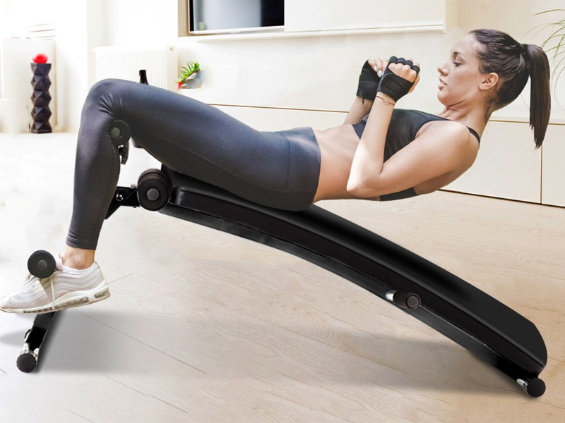 ghế cong tập bụng có hiệu quả không