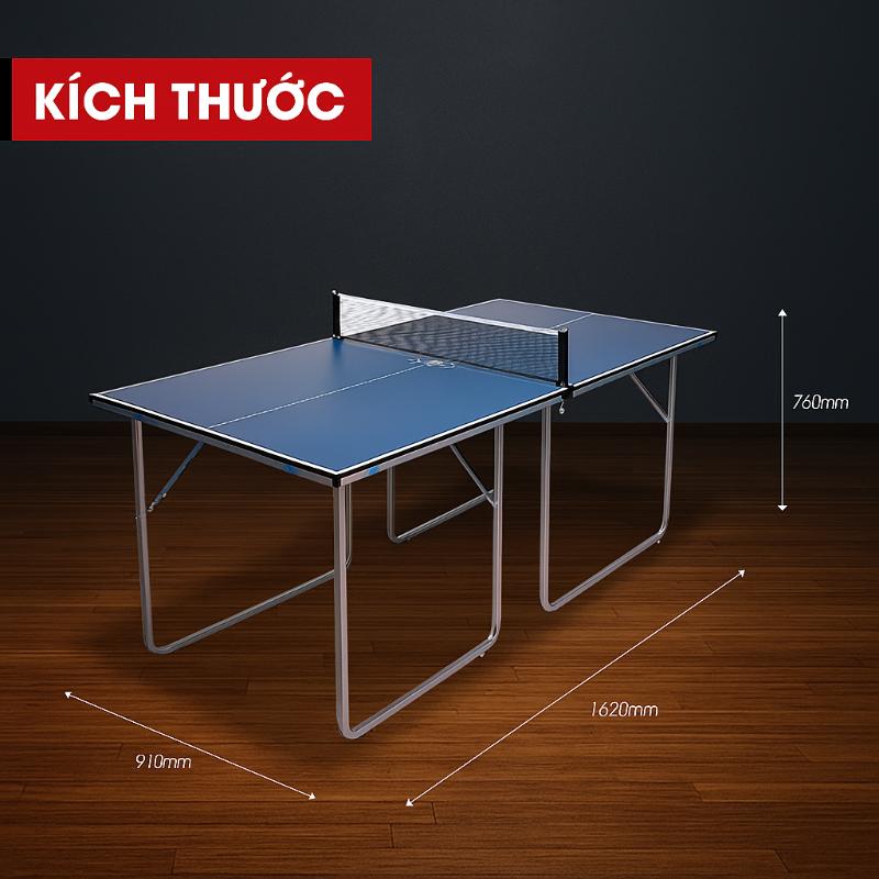 Kích thước bàn bóng bàn mini đạt tiêu chuẩn ITTF