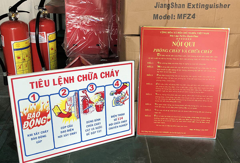 quy định phòng cháy chữa cháy 