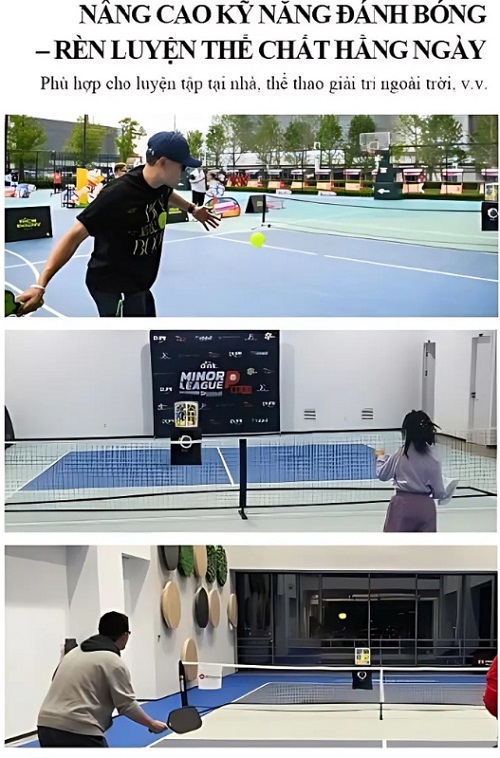 Máy bắn bóng pickleball LEADWISE