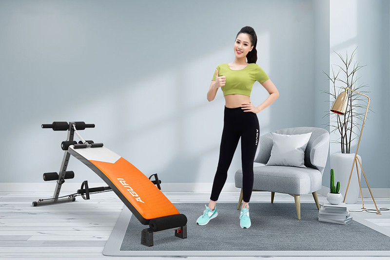 ghế con tập bụng 